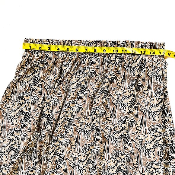 AWARE by vero moda comfy, flowy josephine printed midi skirt - Picture 6 of 7